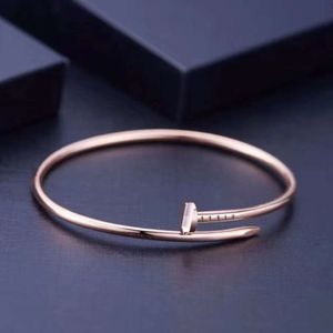CGB096 – Bracelet à ongles en or 18 carats, 6 grammes, 2.5mm, bijoux fins, cadeau pour filles, Design tendance, Style unisexe