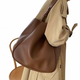 cgcbag Luxe Tote Bag Dames 2024 Trend Grote Capaciteit Vrouwelijke Schoudertas Hoge Kwaliteit PU Leer Eenvoudige Designer Dames Handtas M9Gw #