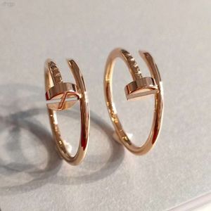 Cgr021 18k massief gouden nagelring dikte 1,8 mm liefdespaarring Au750 echte gouden ringen voor mannen en vrouwen