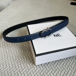 CH ceinture 25MM femme ceinture concepteur style classique lettre boucle ceintures 6 couleurs taille 95-115cm mode femmes ceintures minces
