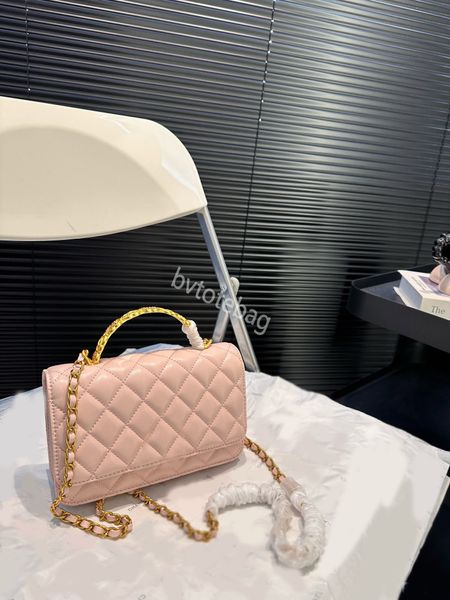 CH Bright Surface Bag Fashion Classic Double Vild Sacs Matelasse Chain Cross Cross Body Boder Famous Luxury Classic Designer Quilted Purse Channelbags Baggsbags