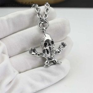 Chy Crooker Personnalité Skull Pendant Hip Hop Punk Trend GD Même chaîne de lettres