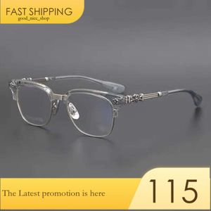 CH CROSS SUNGLASSES Frames Designer Heart Men Men Eyeglass Pure Titane Gold Glasses Plate Myopie Chromes Femmes Chromèmes de marque de marque de 156