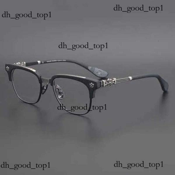 Ch Cross Lunettes de soleil Cadres Designer Coeur Hommes Lunettes Pur Titane Or Lunettes Plaque Myopie Chromes Femmes Marque Chromes Lunettes de soleil de femmes Lunettes 887