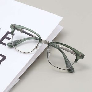 CH Cross Gafas de sol Marcas Diseñador Cromes de lujo para mujeres Nuevas gafas clásicas de medio marco de medio marco