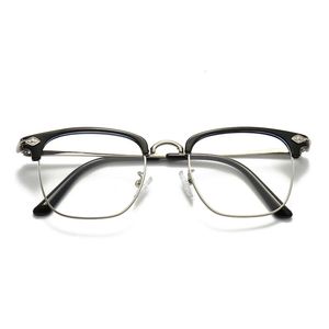 CH CROSS ZONBRADSFRAMES Designer Luxe Chromes Dames Nieuwe Fashion Men Women Women Anti Blue Light Eyes Heart Glasses 2024 Hoge kwaliteit 9YC3