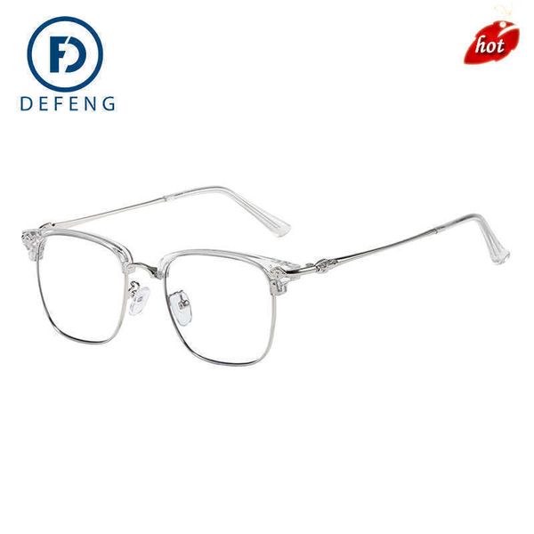 Chroiss de soleil de soleil cadres designer coeur de luxe hommes lunettes bleues légumes légumes à preuves massico-myopie chromes femmes marque aos0 qdm1