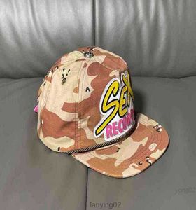 Ch Sex Record Basketball Caps Camouflage Broidered Hat Fashion Ball Caps Ball Men Women High Street Suncreen Hats Outdoor H2790630
