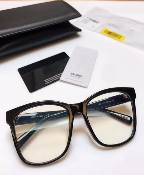 CH3392 Montura de gafas para miopía de estilo unisex 5519140 Tabla de doble color importada de Italia para gafas graduadas embalaje completo 3251599