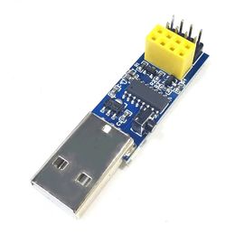 CH340C USB vers ESP8266 ESP-01 ESP-01 ESP-01S ESP01 ESP01S Module de carte de développement WiFi sans fil pour Aduino Programmer Adapter2.pour l'adaptateur Arduino ESP-01