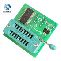 CH341 -serie EEPROM Flash BIOS USB SOP8 Testclip voor EEPROM -programmering+2 Adapters 1.8V -adapter voor iPhone of moederbord