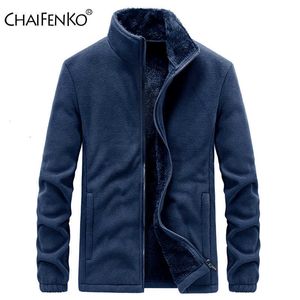 Chaifenko 2021 nieuwe winter fleece jas parka jas mannen lente casual bommenwerper militaire uitloper dikke warme tactische leger jas mannen P0804