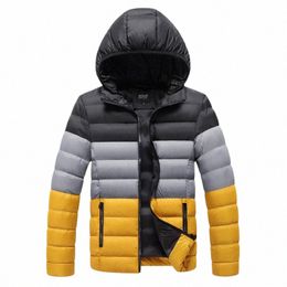 Chaifenko marque hiver chaud décontracté veste Parkas hommes automne Fi Streetwear hommes Parkas coupe-vent épais à capuche mince manteau hommes Y74X #