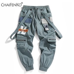 Chaifenko Jogger Leisure Sports broek Hip Hop Streetwear Beam Foot Cargo Fashion Printing Men Pants 220811