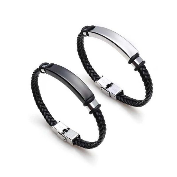 Chaîne 10 pièces de bracelets pour femmes à la mode de 8MM avec bracelets à breloques en acier titane poli miroir et accessoires de bijoux à la mode Q240401