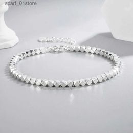 Ketting 925 sterling zilver glanzende onregelmatige bal dames handarmbanden luxe designer sieraden accessoires gratis verzending aanbiedingen GaaBouL231115