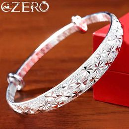 Chaîne 999 en argent Sterling Original romantique Gypsophile étoile bracelets pour femmes bracelets mode fête accessoires de mariage bijouxL231115