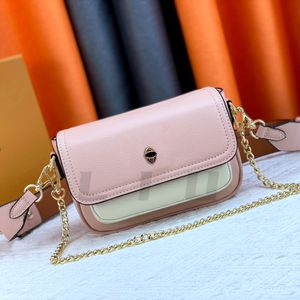 Chain Bags lockme schoudertas zacht roze designer handtassen klein zakje clutch dames handtas Avondtassen Portemonnee Leer