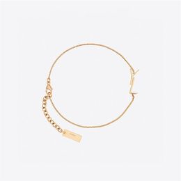 Kettingarmband Damesmode Armbanden Gouden Letters Designer Sieraden Damesaccessoires Voor Feest Dames Geschenken Armband D225253F2631