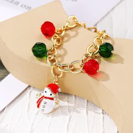 Ketting Armbanden Bedels voor Vrouwen Dames Kralen Trendy Bohemen Parel Sieraden Zomer 2023 Nieuwe Kerst Hanger Goud Kleur