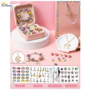 Keten Kerst Avent Kalender Bracelet Des Child met opbergdoos Sieraden Set voor Girl 230511