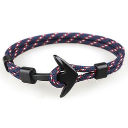 Chaîne Effacer l'inventaire Effacer l'inventaire 5% de réduction pour les fans Corde de survie Bracelet Chaîne Bracelets d'ancrage multicouches pour hommes Cadeau 230706