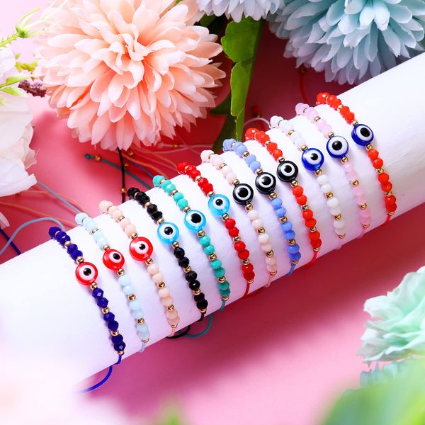 Cadena Mal De Ojo Pulsera Pulseras Mexicanas Mal De Ojo Protección Colorf Buena Suerte Relius Charm Nazar Joyería Hecha A Mano Para Mujeres Drop De Amlxz