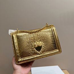 Chaîne Rabat Sac À Bandoulière Sacs À Main Mode En Cuir Véritable Léopard Sacs À Bandoulière Matériel En Métal Boucle Magnétique Carré Femmes Embrayage Bourse Intérieur Poche À Glissière