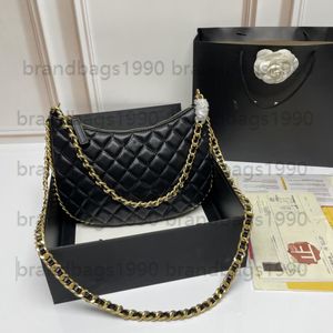 Chain Hobo Bag Schapenvacht Echt leer luxe merkontwerp Handtas Chain Schoudertas dames Echt lederen handtassen retro In Style Fashion