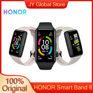 Chain HONOR Band 6 Smart Watch 1,47 inch AMOLED-display Hartslagmeting Slaaptracking Niet Xiaomi Mi Band 6 Huawei Band 6