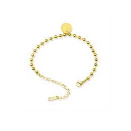 Bracelet de perle en or de chaîne Gold en acier inoxydable Peach Heart Design Simple Design Gift for Women Chains Steampunk Luxury Accessoires Bijoux Dro dhg0p