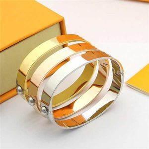 Chain Love Designer Armband Voor Mannen Vrouwen Bangle Roestvrij Staal Jewerly Koppels Brief Zilver Rose Goud Fashion Party Luxe Cha2859