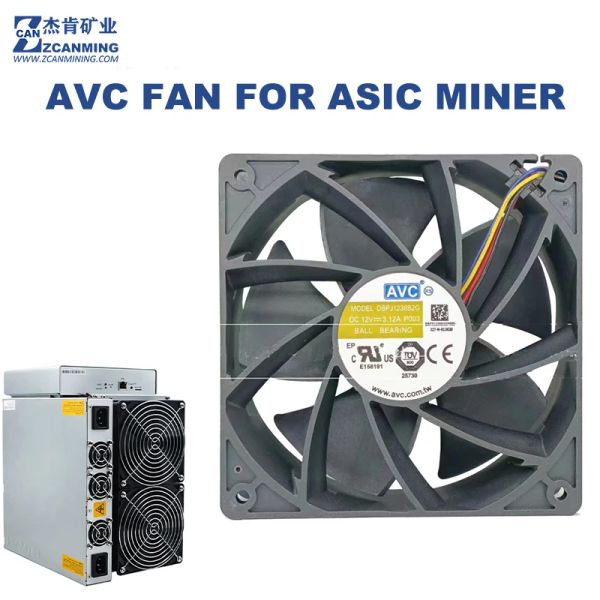 Chaîne / miner Antmin S19 S19PRO L7 D7 S19J Pro AVC venti