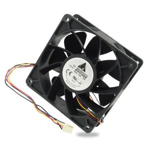 Ketting/mijnwerker DC 12V 2.7A Universal Bitmain Antminer 6200 RPM Fan L3 L3+ L3 ++ Z15 Z11 Z9 Mini S11 S7 S7 S9 S5 18 inch 4 Pin Kracht Koord