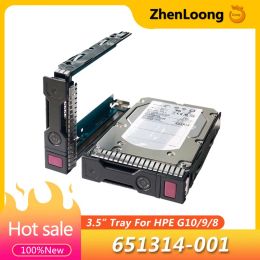 Keten/Miner Nieuw 651314001 voor HPE DL388 DL380 DL360 Gen10 Gen9 Gen8 3.5 'Sas Sata Hard Disk Drive Caddy HDD Tray 651320001