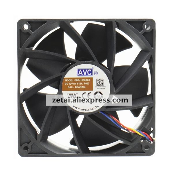 Chaîne / miner Nouveau ventilateur 120 mm AVC original DBPJ1238B2G