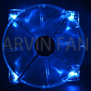 Ketting/mijnwerker origineel 17 cm 170 mm chassis ventilator ultraquiet computerkoeling ventilerende ventilator 17020 LED Blue Light Fan 170x170x20mm