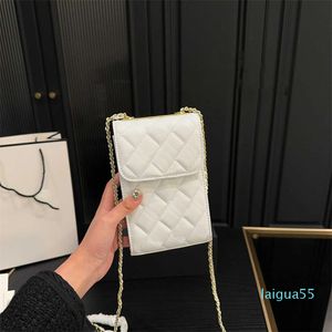 Sac à chaîne pour téléphone portable 7A, sac à bandoulière de luxe de styliste pour femmes, sous les aisselles, porte-monnaie pour banquet