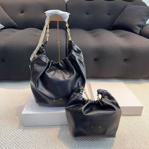 Ketting topgreep Tote Bag Designer tassen voor vrouwen knijpen hobo -tas hoogwaardige luxe handtassen dame elegante schoudertas 240327