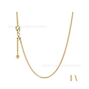 Chaînes 1 Rose Gold Shine Gourmette Collier Femmes Clavicule Fit Diy Pendentif Usine Vente Directe Blanc 3417 Q2 Drop Delivery Jewelry Dh2Kp