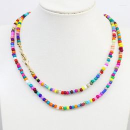 Chaînes 10 brins bohême perles de rocaille collier lunettes de soleil chaîne bijoux accessoires pour femmes Marsk 9853