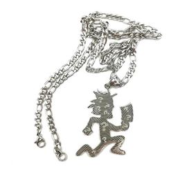 Ketens 1 stks ICP zilver groot geëtst hatchet man charme juggalojuggalette ketting hanger roestvrijstalen sieraden n ketting 4 mm 8625050