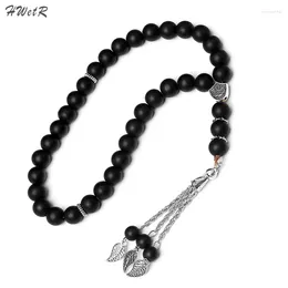 Ketens 1 stks moslim 33 frosting rozenkrans kralen gebedsarmband islam ramadan ceremonie religieuze sieraden acceessries geschenk