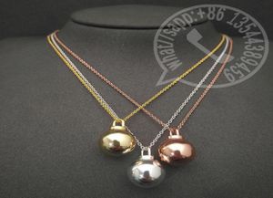 Цепочки 2022, оригинальное ожерелье из стерлингового серебра 1:1, шарик высокого качества для дам, свадебная вечеринка, изысканные роскошные ювелирные изделия, подарок3070636