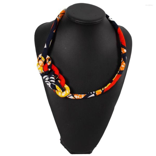 Chaînes 2023 africain fait à la main collier fin pour femmes Boho Style colliers pendentifs corde chaîne amis cadeau aucun WYb643