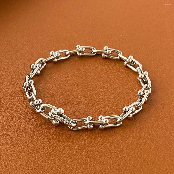 Cadenas 2023 Pulsera de calidad superior Collar Conjunto de joyería de lujo Mujeres Diseñador Marca Europa América Tendencia