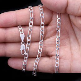 Cadenas Collar de cadena chapada de 2 mm para mujeres Colores de oro de moda Joya colgante de colgantes 16-30 pulgadas Collar de entrega de caída Dhmux