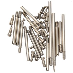 Cadenas 34 unids/set piezas de reparación de clarinete tornillos Kit de varilla de eje herramienta de bricolaje accesorios para instrumentos de viento de madera