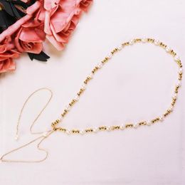 Chaînes 75cm long pull collier en gros véritable perle naturelle de culture d'eau douce joli cadeau de fête pour les femmes femmes filles