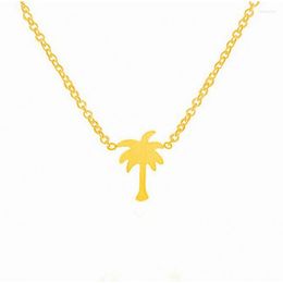 Chaînes Belle Arbre Thème Collier Pendentif Mode Élégante Femmes Bijoux Fille Cadeaux